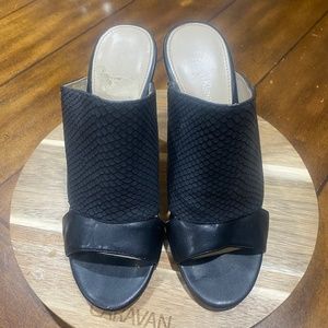 Women's Calvin Klein black heels size 6